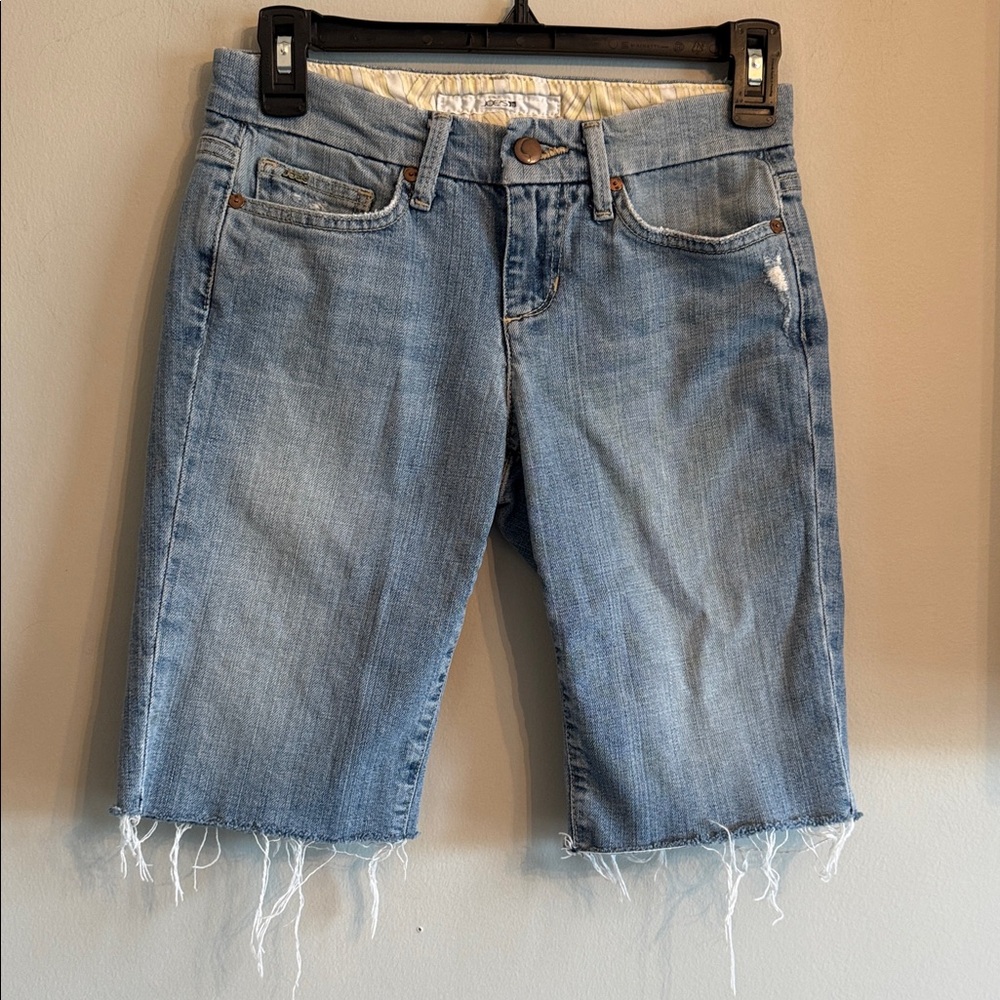 JOE’S distress denim shorts